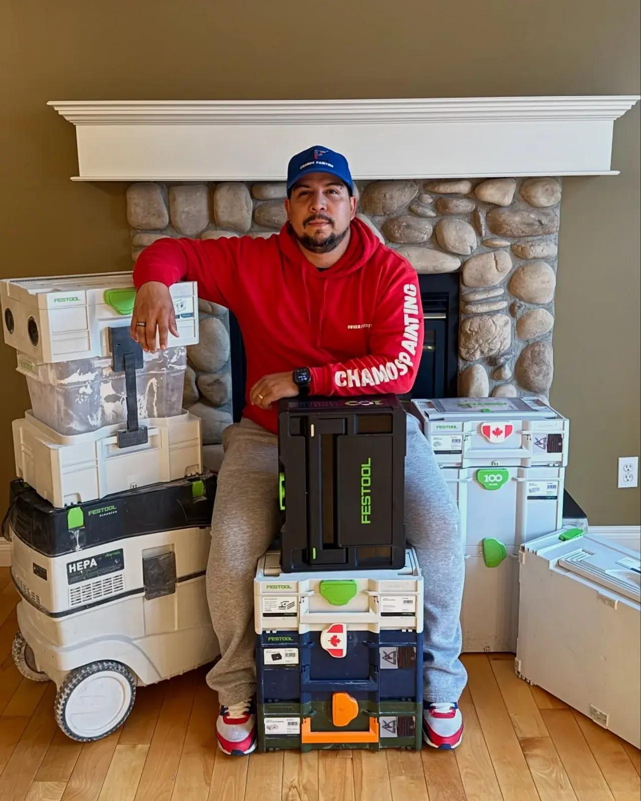 Ronald Suarez, owner of Chamos Painting — a professional Calgary interior painter